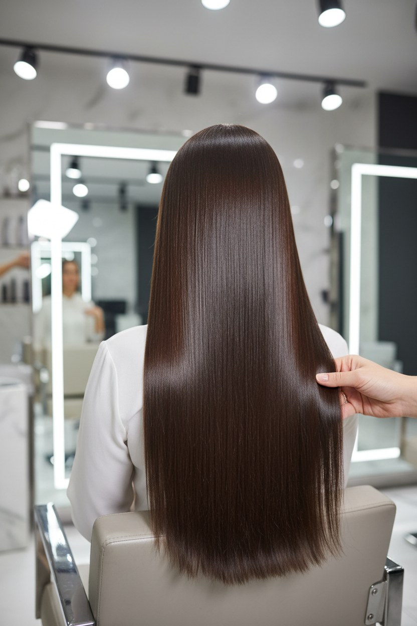 Keratin bakım — parlak ve sağlıklı saç